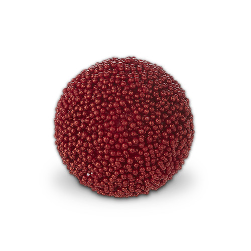 RAZ Imports Red Berry Ball Ornament, 5"
