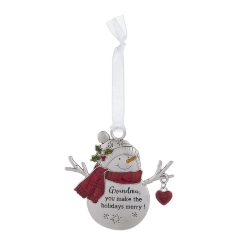 Ganz Ornament, Snowman - Grandma (EX33094)