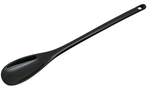 Gourmac Melamine 12" Mixing Spoon, Black (3512BK)