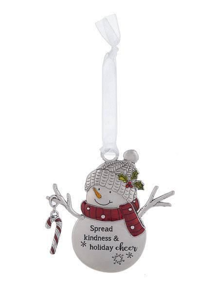 Ganz Ornament, Snowman - Spread Cheer (EX33111)