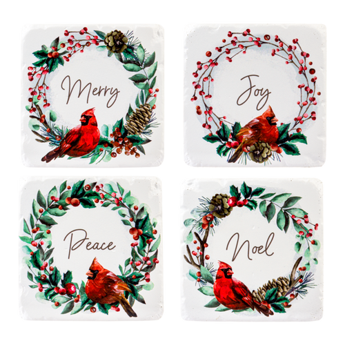 Midwest Coasters, Cardinals in Wreaths (CX178898)