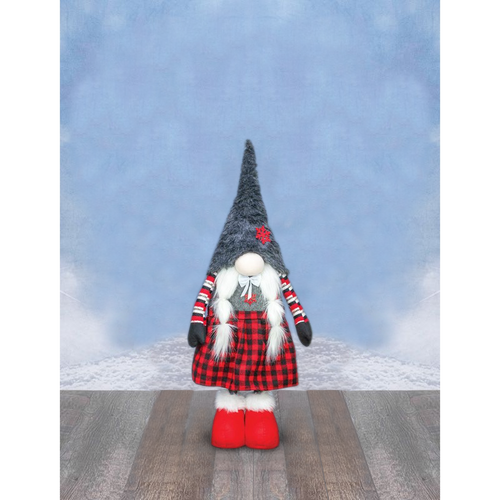 Hanna's Handiworks Stretch Leg Fuzzy Gnome, Girl