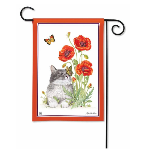 Studio M Garden Flag, Poppy Cat (32232)