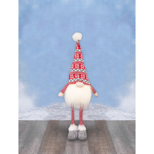 Hanna's Handiworks Arctic Gnome Stander, Gray Shoes