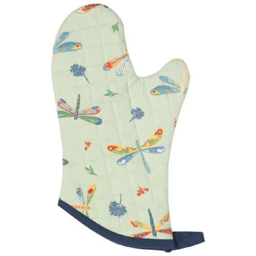 Now Designs Quilted Oven Mitt, Dragonfly (515974)