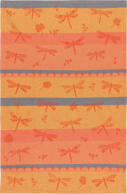 Now Designs Dragonfly Woven Cotton Jacquard Dishtowel (2180096)