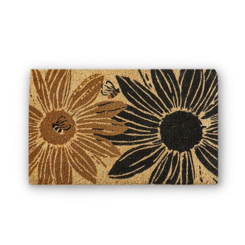 TAG Coir Mat, Bee & Sunflower (G16501)