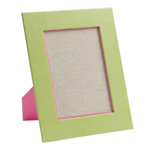 Caspari Picture Frame, Lizard - Green (F7316)