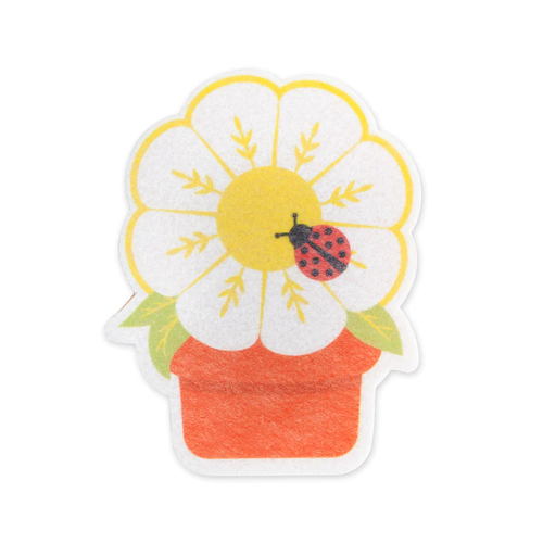 Design Imports Sponge, Garden Shed - Flower (755328D)