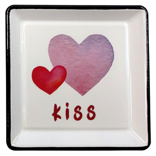 Midwest Trinket Dish, Heart - Kiss (CB179017A)