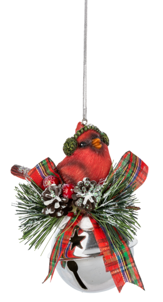Ganz Ornament, Feathered Friends - Earmuffs (EX25069A)