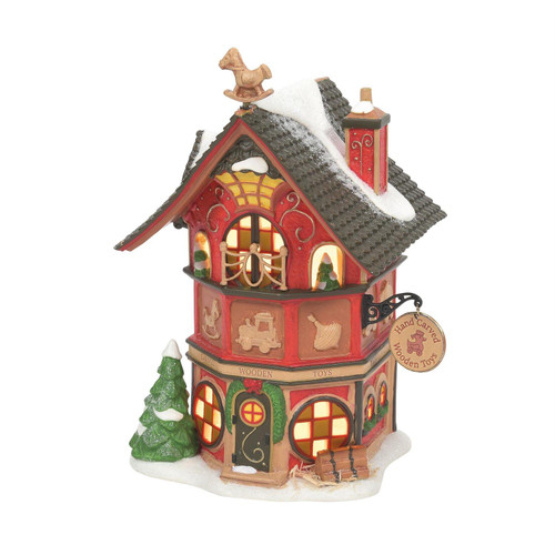 Department 56 North Pole Village, North Pole's Finest Wooden Toys (6009828)