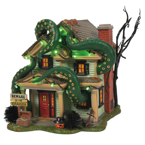 Department 56 Halloween Village, Kraken House (6011436)