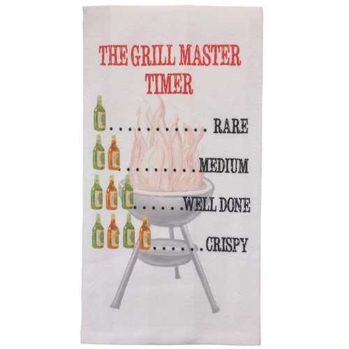 CJ Bella Dishtowel, The Grill Master (CJ3-028)