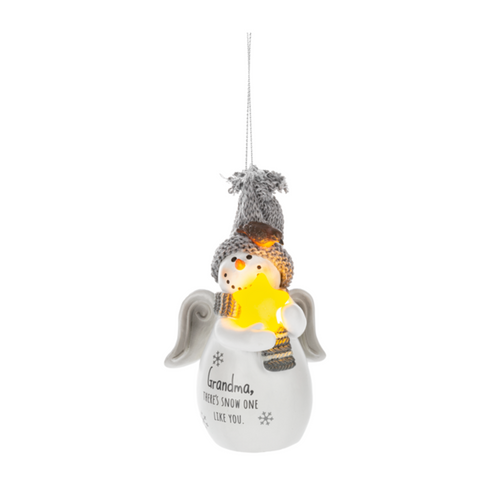 Ganz Light-Up Ornament, Grandma There's Snow One Like You (EX23612)