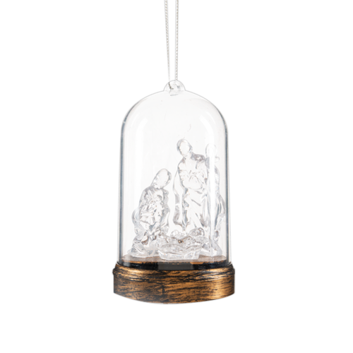 Ganz Light-Up Ornament, Nativity Scene (EX21457)