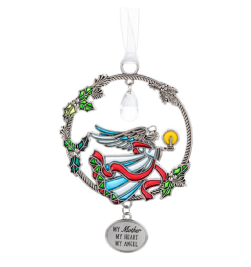 Ganz Wreath Ornament - My Mother My Heart My Angel (EX30743)