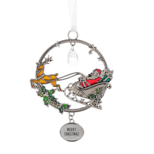 Ganz Wreath Ornament - Merry Christmas (EX30761)
