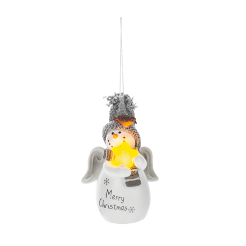 Ganz Light-Up Ornament, Merry Christmas (EX23620)