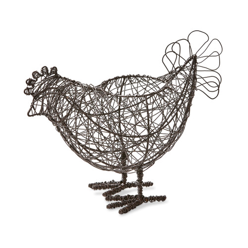 TAG Chicken Wire Basket, Brown (G17407)