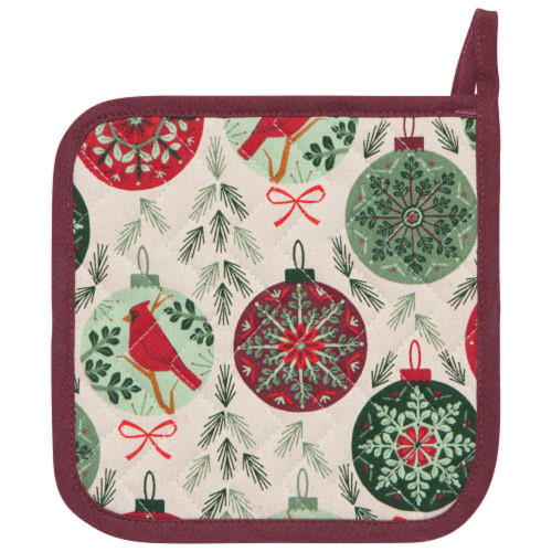Now Designs Chef Potholder, Good Tidings (NPH1298D)