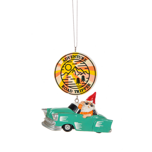 Midwest Ornament, Gnome Road Trip (MX187005)