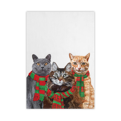 C&F Home Kitchen Towel,  Cat Scarves Trio (C86171781)