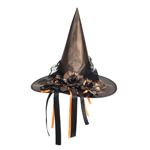 C&F Witch Hat, Orange (HAT75448B)