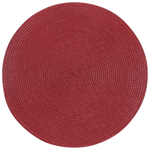 Now Designs Disko Placemat, Carmine - Set of 4 (1781475)