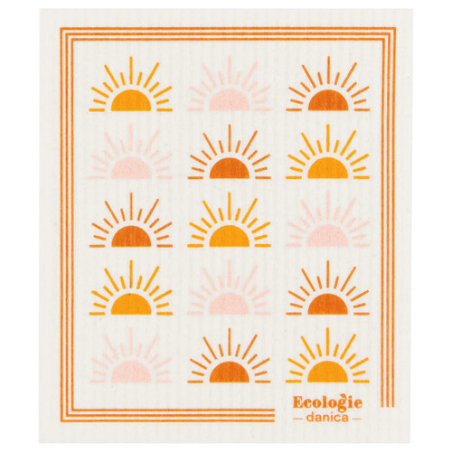 Now Designs Swedish Sponge Dishcloth, Sunrise (2000265)