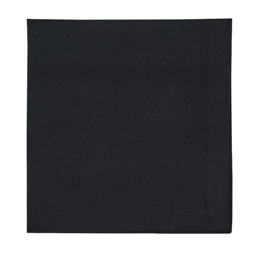 Park Designs Elements Napkins, Black - Set of 4 (1115-002BK)