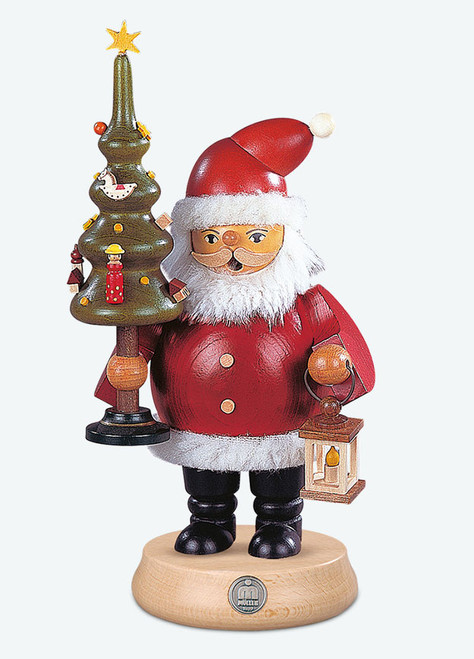Müller Medium Incense Smoker, Santa Claus With Tree (M16130)