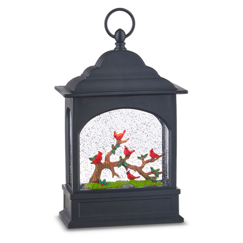 Raz Imports Lighted Water Lantern, Cardinal (4040502)