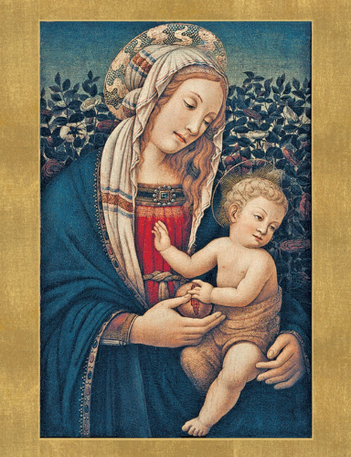 Caspari Boxed Christmas Cards, Madonna And Child - 16 Cards (103305)
