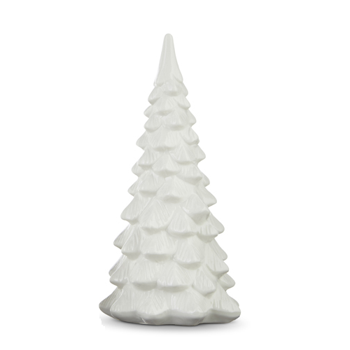 Raz Imports Ceramic Tree, White - 10.5" (4222901LG)