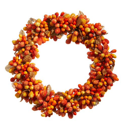 Raz Imports Beaded Berry Candle Ring - 6.5" (4310125)