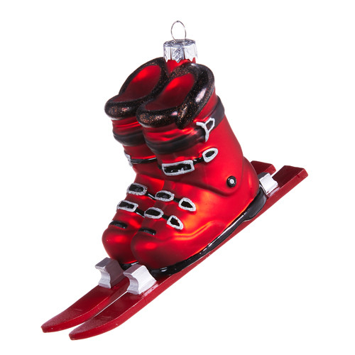 Raz Imports Ornament, Ski Boots - 5.5" (4352866)