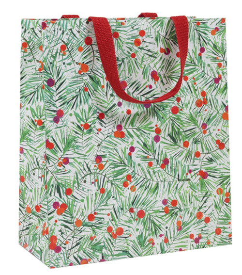Caspari Large Gift Bag, Modern Pine (10059B7)