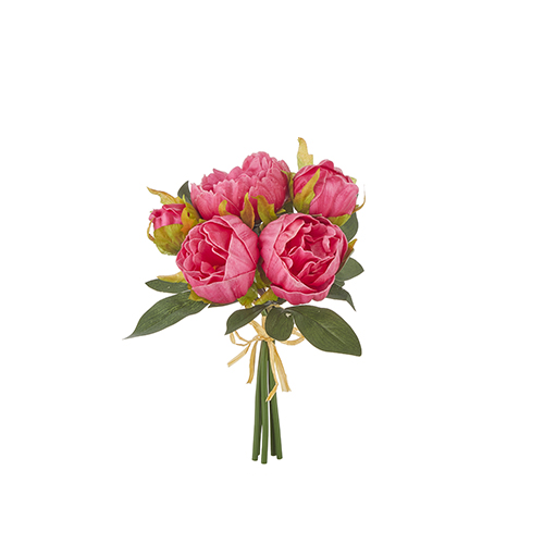 Raz Imports, 10.5" Real Touch Peony - Fuchsia (XF3702116A)