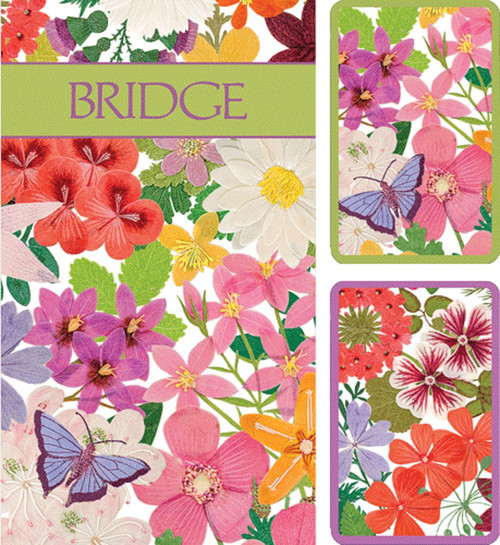 Caspari Bridge Gift Set, Halsted Floral (GS148)