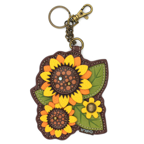 Chala Key Fob/Coin Purse, Sunflower Group (806SFG0)