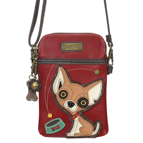 Chala Cell Phone Crossbody Bag, Chihuahua (827CH9)