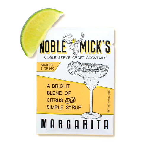 Noble Mick's Single Serving Craft Cocktail Mix, Margarita (398999)