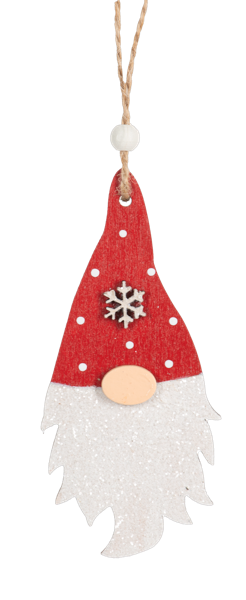 Midwest Ornament, Gnome - Dotted (MX189322C)