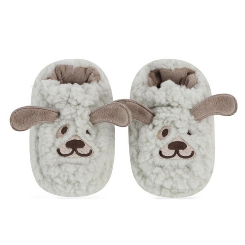 Snoozies Baby Slippers, Puppy - Large (BBOOT-BPUPPY)