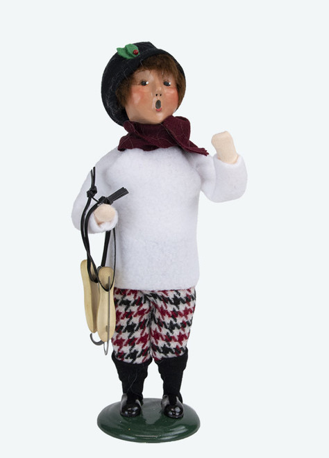 Byers' Choice Caroler, Boy With Skates (1235B)