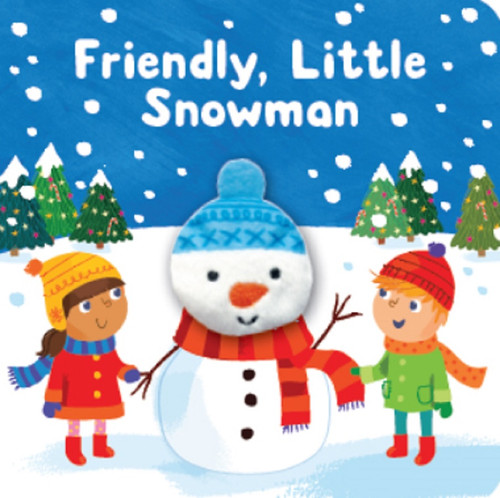 House of Marbles Finger Puppet Book, Friendly Little Snowman (403128)
