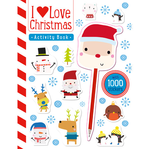 House of Marbles Activity Book, I love Christmas (402419AM)