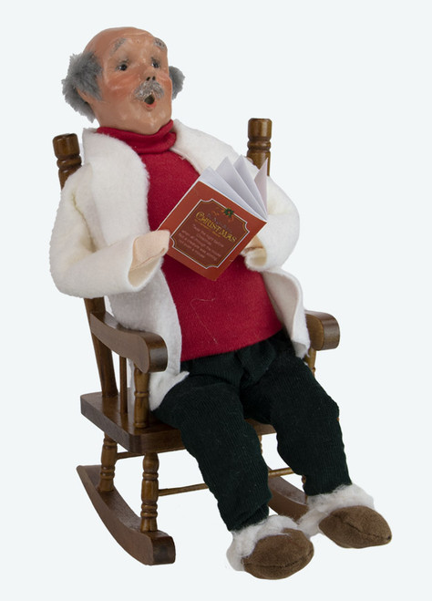 Byers' Choice Caroler, Grandpa on Rocker (4821C)