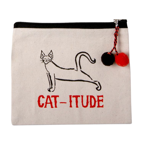 TAG Cat Zip Pouch, Cat-itude (G11311D)